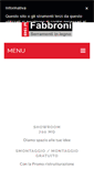 Mobile Screenshot of fabbroniserramenti.com